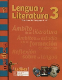 Image of Lengua y literatura 3 : prácticas del lenguaje 2.º/3.º